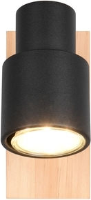 Trio Lighting Μονό Σποτ σε Μαύρο Χρώμα