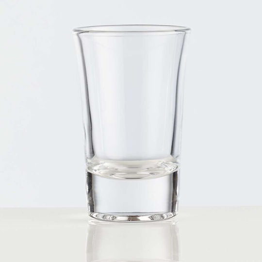 Σφηνοπότηρα από Γυαλί 34ml 6τμχ
