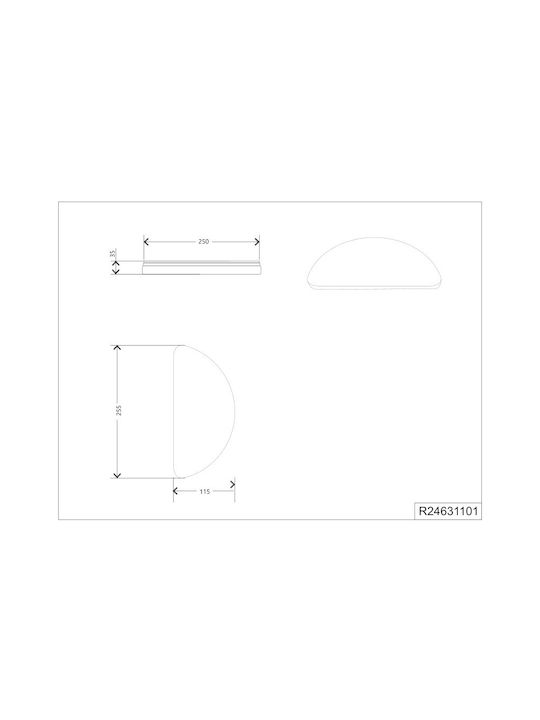 Trio Lighting Φωτιστικό Τοίχου Trio Lighting Φωτιστικό Τοίχου