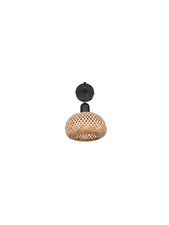 Trio Lighting Μοντέρνο Φωτιστικό Τοίχου Μαύρο