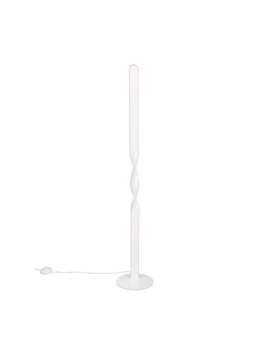 Trio Lighting LED Φωτιστικό Δαπέδου με Φυσικό Λευκό Φως Μαύρο
