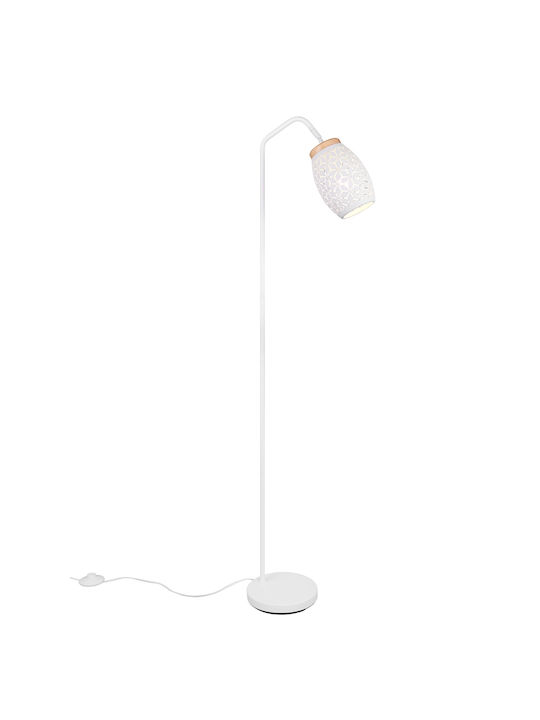 Trio Lighting Подова Лампа Бял