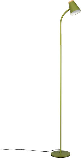 Trio Lighting LED Floor Lamp with Warm White Light Green