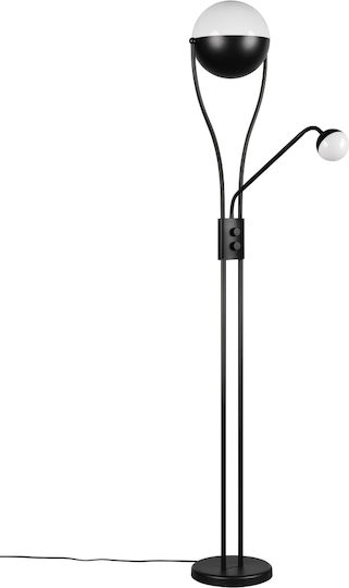 Trio Lighting Chris LED Φωτιστικό Δαπέδου με Θερμό Λευκό Φως Μαύρο