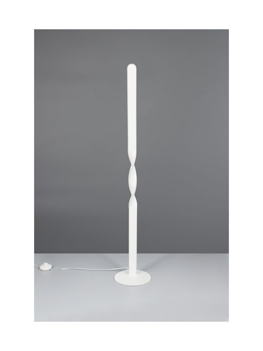 Trio Lighting LED Φωτιστικό Δαπέδου με Φυσικό Λευκό Φως Μαύρο
