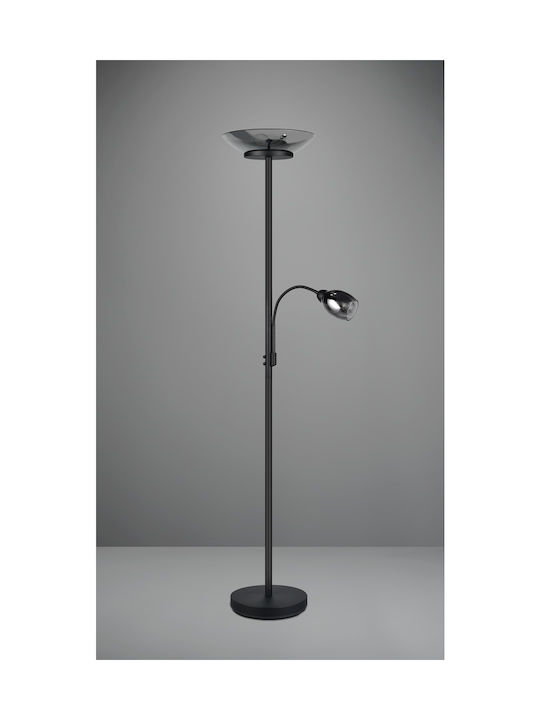 Trio Lighting Gerry Подова Лампа Черен