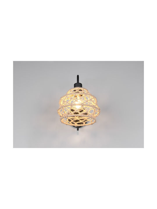 Trio Lighting Modern Lumină de Perete Negru
