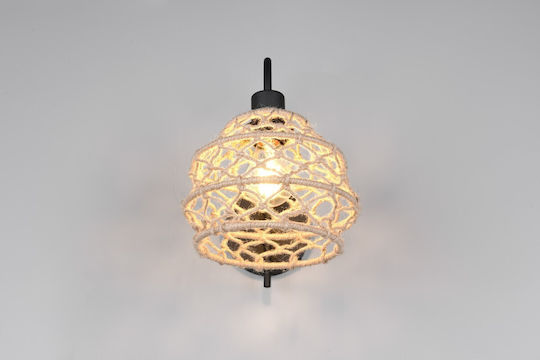 Trio Lighting Modern Lamp Wall Black