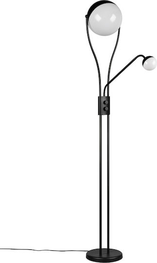 Trio Lighting Chris LED Φωτιστικό Δαπέδου με Θερμό Λευκό Φως Μαύρο