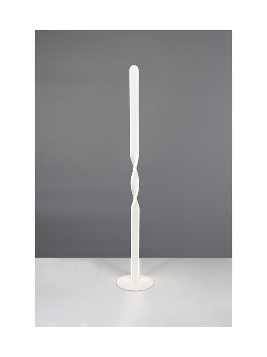 Trio Lighting LED Φωτιστικό Δαπέδου με Φυσικό Λευκό Φως Μαύρο