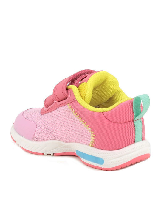 Kids Sneakers Anatomic with Scratch & Lights Pink