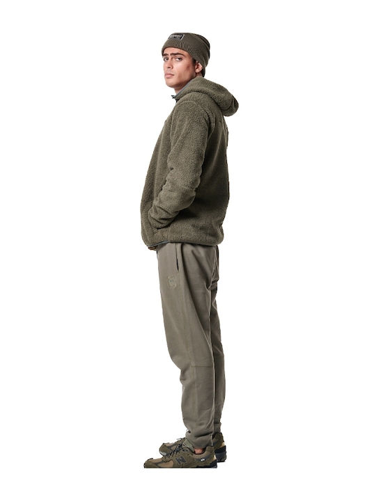 Jogginghose mit Gummizug Khaki