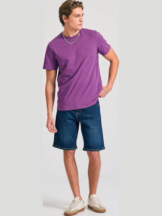 Funky Buddha T-shirt Μωβ