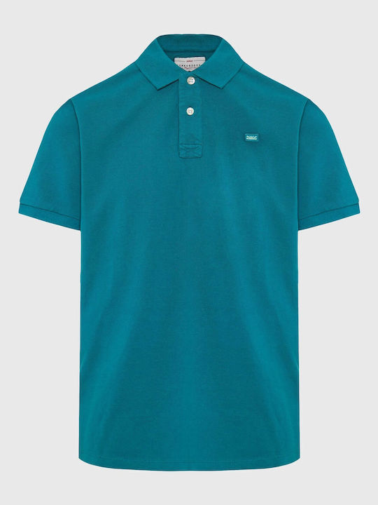 Polo T-shirt Petrol Blue