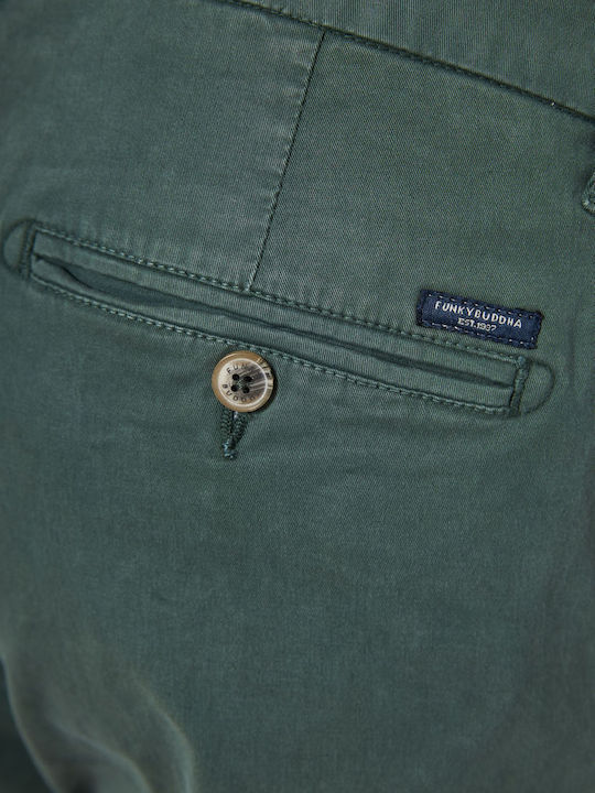 Παντελόνι Chino σε Κανονική Εφαρμογή Mineral Green
