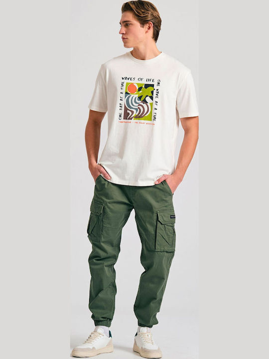 Hose Cargo Elastisch Green
