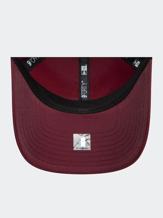 New Era Miami Heat Nba Tech Forty Adjustable Cap Καπέλο Μπορντό