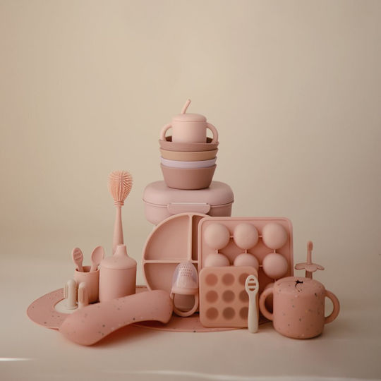 Blush Mushie Babybrei-Gefrierform