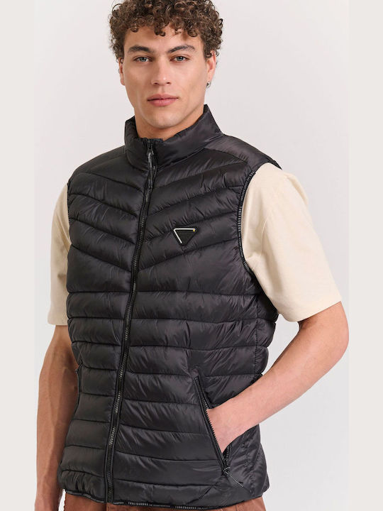 Sleeveless Jacket Puffer Black