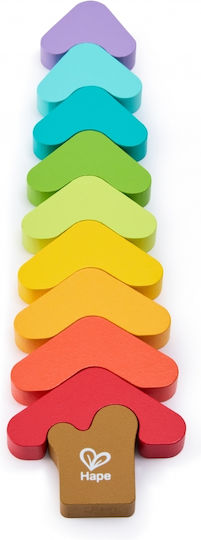 Ξύλινο Παιδικό Puzzle Colors And Shapes 9pcs Hape