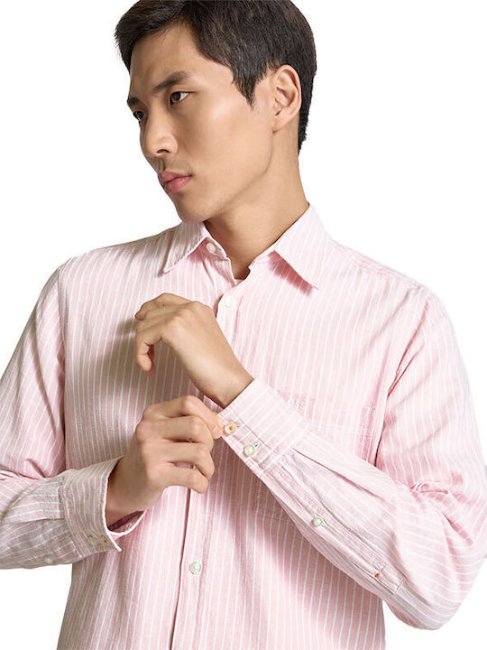 Hugo Boss Relegant 6 Linen Shirt Pink