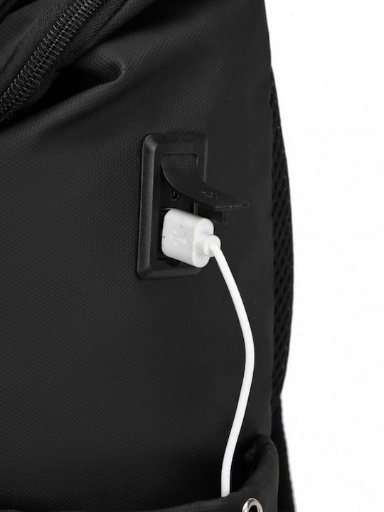 Miss Lulu Miss Lulu Laptoptasche Für Laptop 15.6 Mit USB-Anschluss In Schwarz