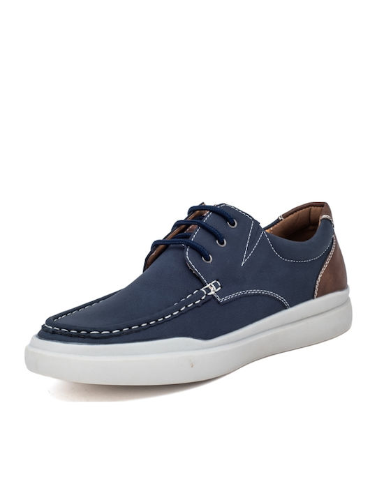 Herren Mokassins in Blau Farbe