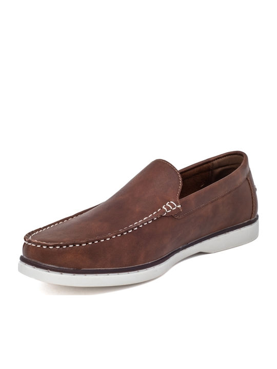 Ανδρικά Boat Shoes σε Καφέ Χρώμα