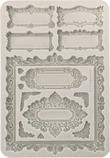 Καλούπι Σιλικόνης A5 15×21cm Stamperia Master Magic Gothic Tag