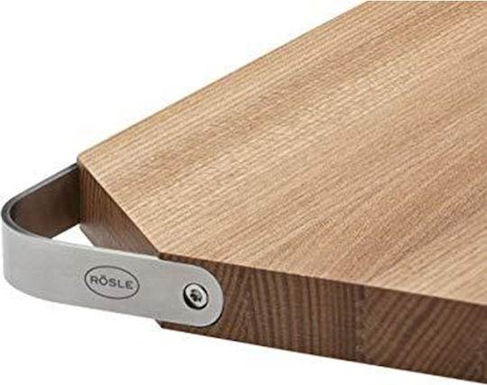 Rosle Rectangular Wooden Chopping Board Brown 36x24cm