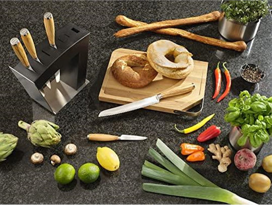 Rosle Rectangular Wooden Chopping Board Brown 36x24cm