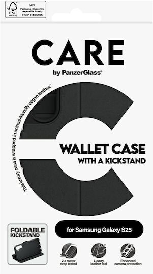 Care By Panzerglass Feature Wallet Case W Kickstand Samsung Galaxy S 25