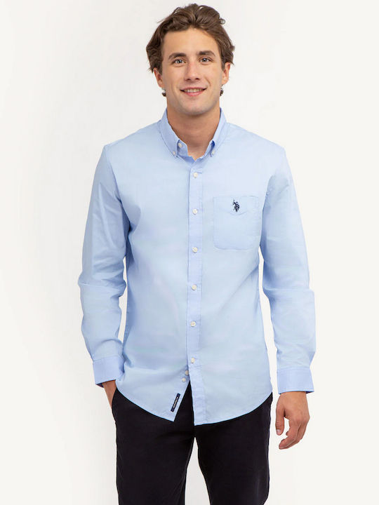 Langärmeliges Hemd Blau