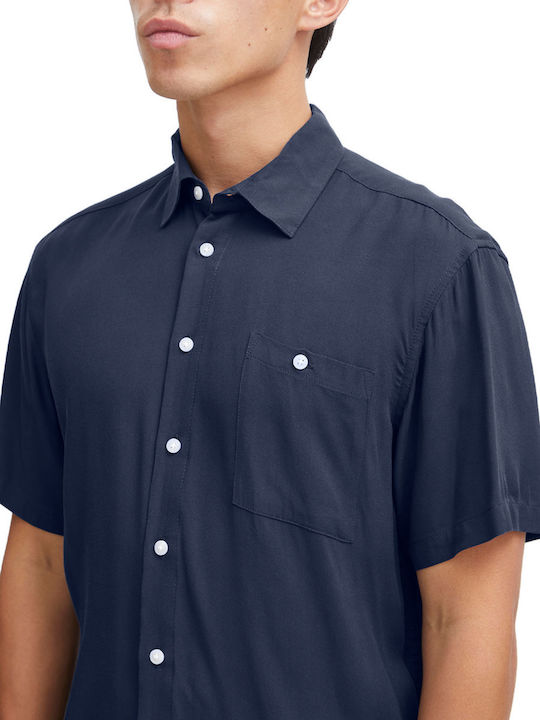 Short-sleeved Shirt Blue