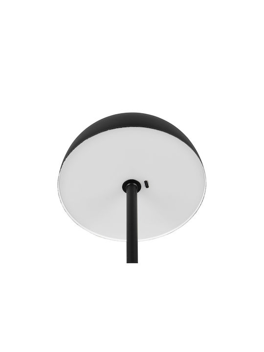 Trio Lighting Μεταλλικό Πορτατίφ LED με Μαύρο Καπέλο και Βάση