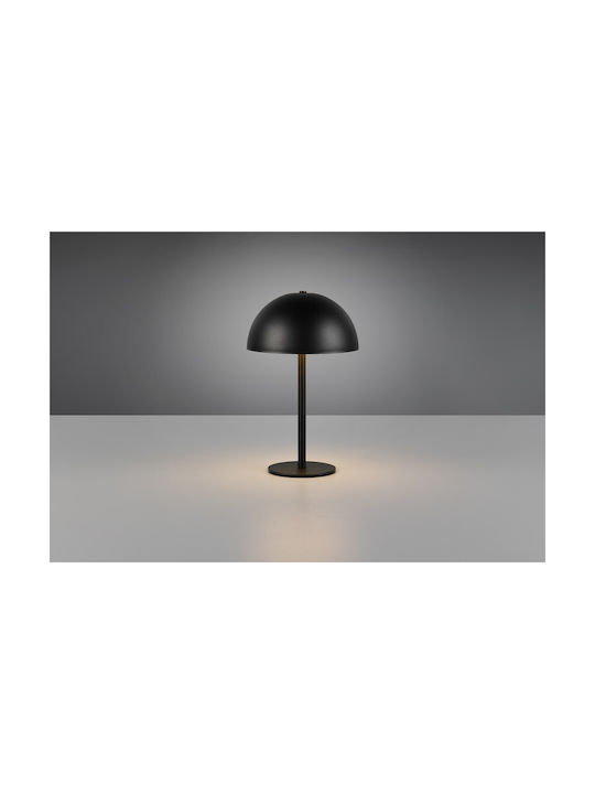 Trio Lighting Μεταλλικό Πορτατίφ LED με Μαύρο Καπέλο και Βάση