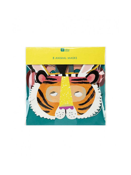 Partytiere Masken 8 Stk