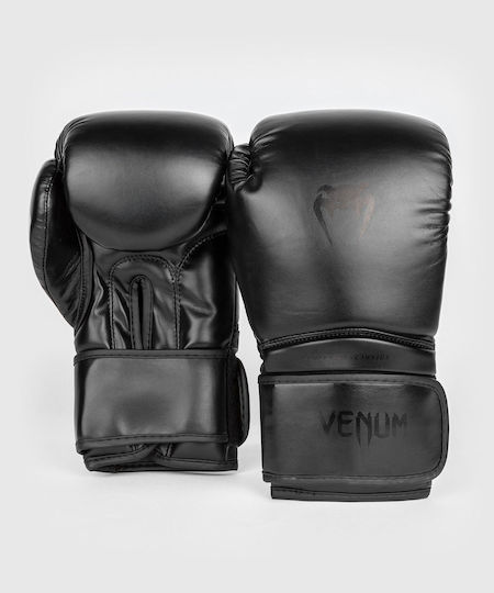 Venum Contender Kinder Boxhandschuhe für Kampf Schwarz