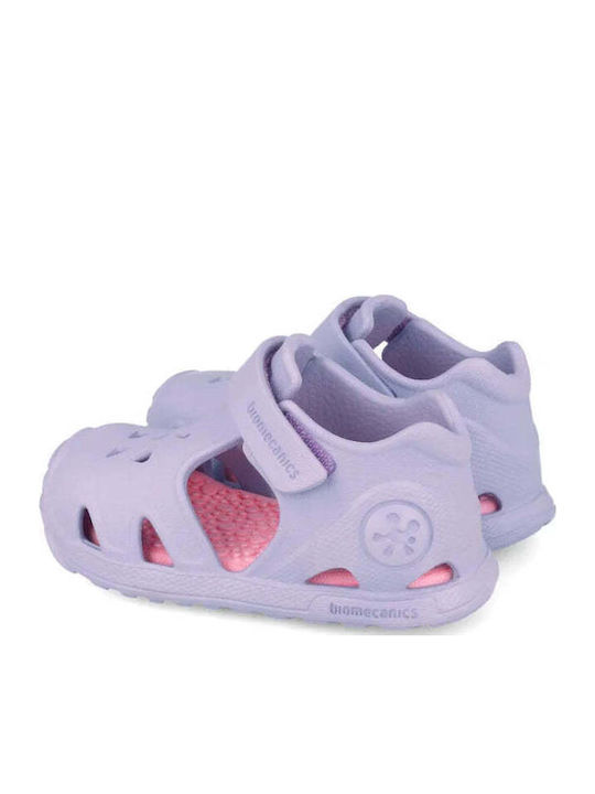 Children's Anatomical Beach Shoes Lilac