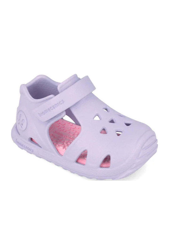 Children's Anatomical Beach Shoes Lilac