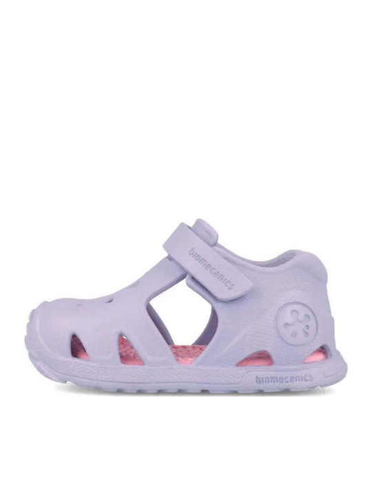 Children's Anatomical Beach Shoes Lilac
