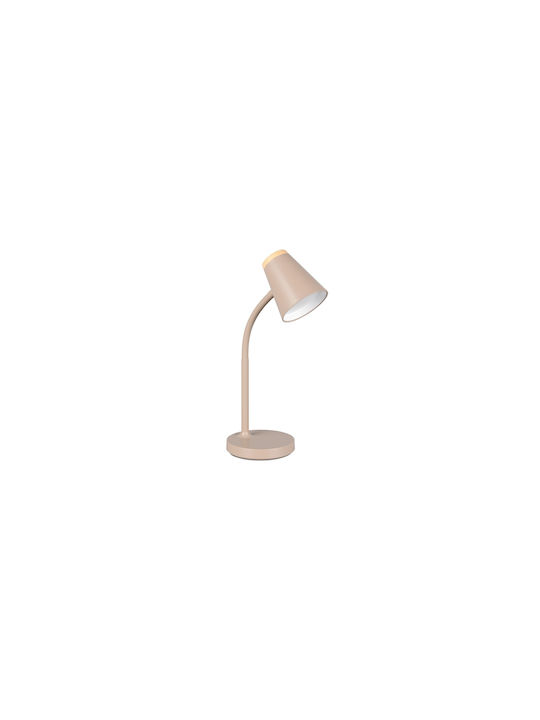 Trio Lighting LED Schreibtischlampe in Beige Farbe