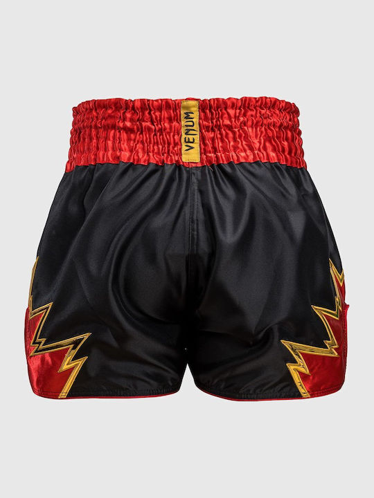 Σορτσάκι Muay Thai Venum Inferno Black Gold Red