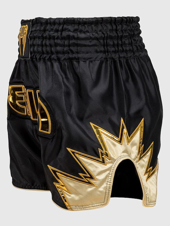 Muay Thai Shorts Venum Inferno Schwarz Gold