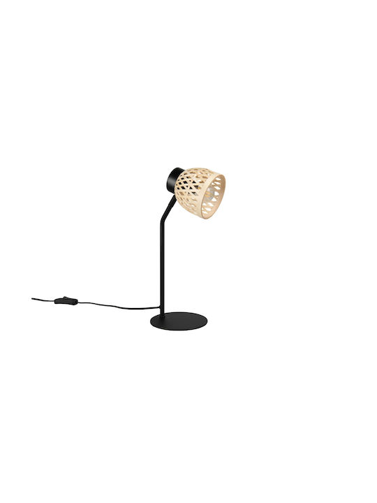 Trio Lighting Настолна Лампа в Черен Цвят