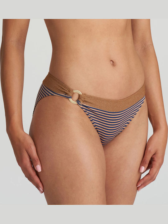 Bikini Slip Blue/bronze