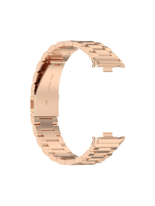 Curea Oțel inoxidabil Rose Gold (Redmi Watch 4 / Redmi Watch 5Huawei Band 8)