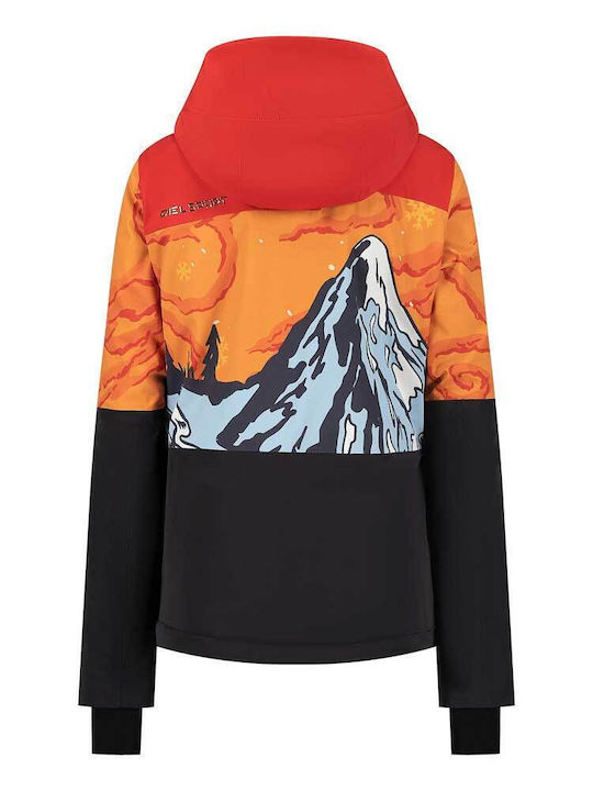 Dielsport 272370-PRB Γυναικείο Μπουφάν για Σκι & Snowboard Πολύχρωμο