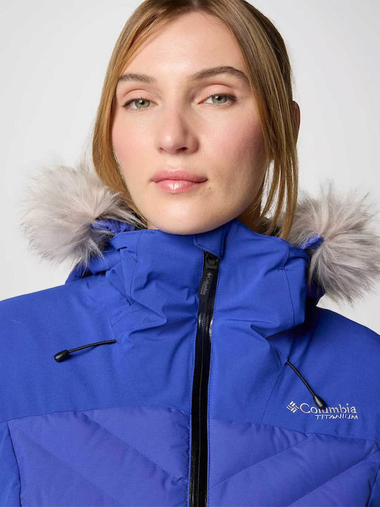Columbia Bird Mountain Iii 2085641-516 Γυναικείο Μπουφάν για Σκι & Snowboard Μπλε