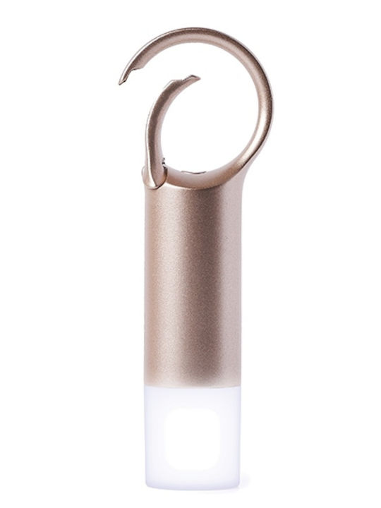 Lexon Schlüsselanhänger mit LED Gold